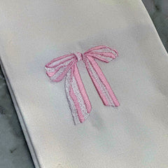 Dior Inspired Bow Tea Towel